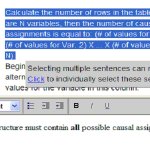 Restricting Selection Size